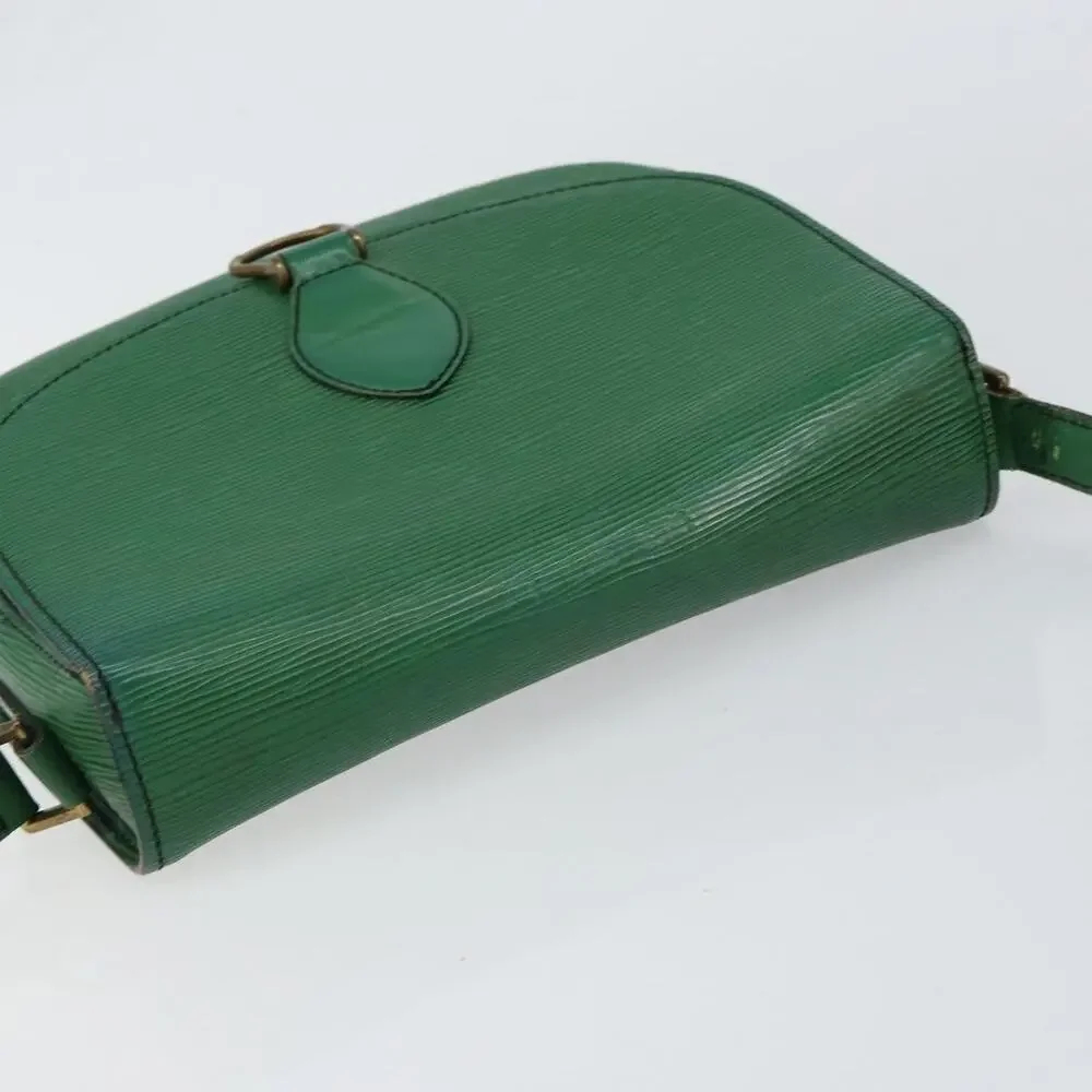 Louis Vuitton Epi Saint Cloud GM Shoulder Bag Green